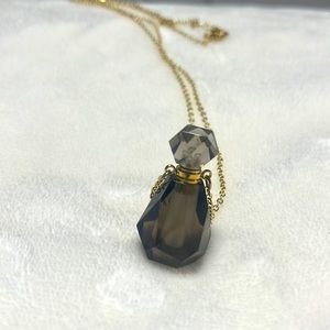 Smoky quartz necklace